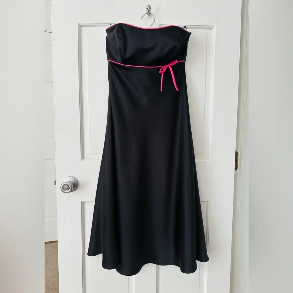 black alfred angelo bridesmaid dresses Alfred Angelo 7041 main image 0
